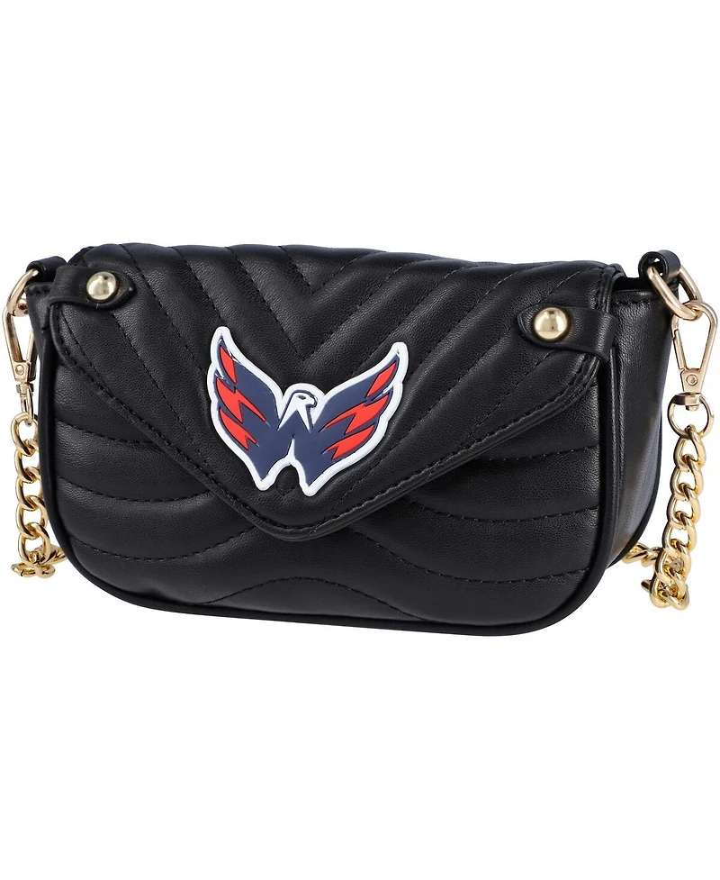 Women's Cuce Washington Capitals Leather Strap Bag