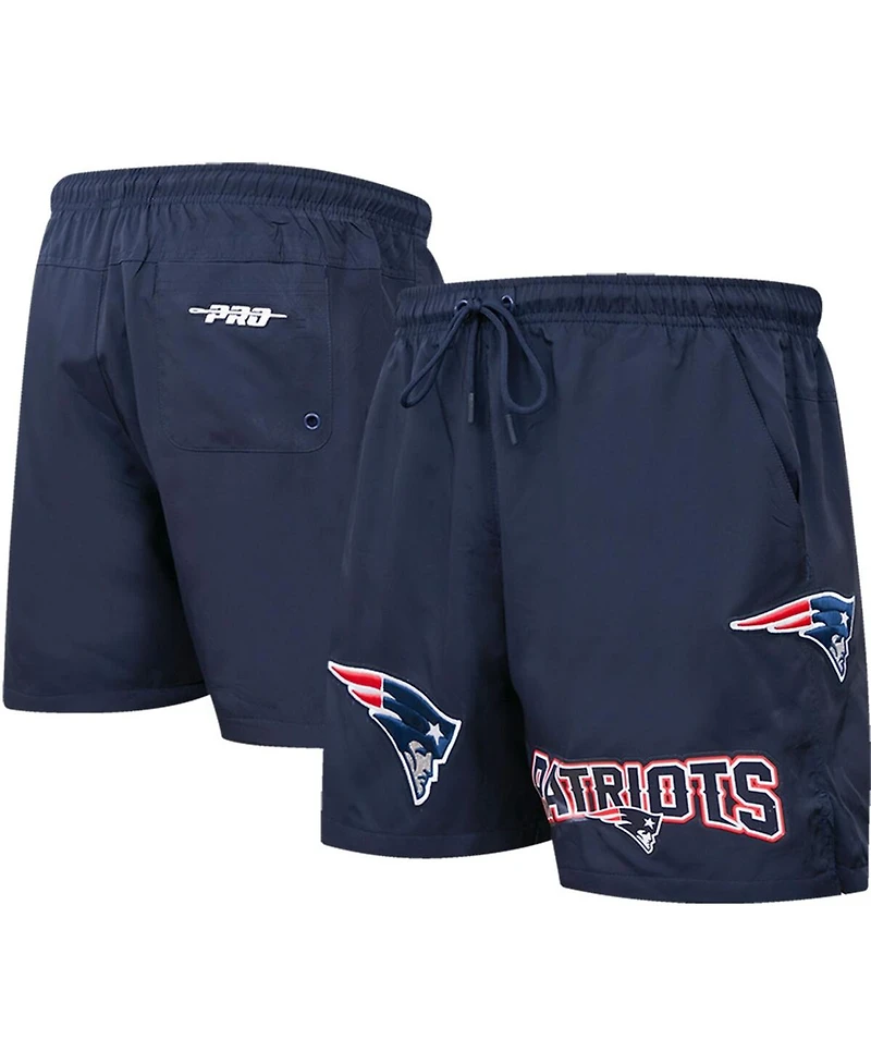 Men's Pro Standard Navy New England Patriots Woven Shorts