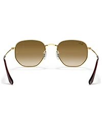 Ray-Ban Unisex Sunglasses, RB3548N Hexagonal Flat Lenses
