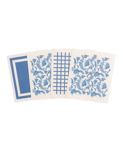 Kaf Home Swedish Dish Cloths, Batik, Set of 4