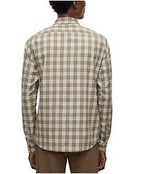 Boss by Hugo Boss Men's Checked Regular-Fit Shirt
