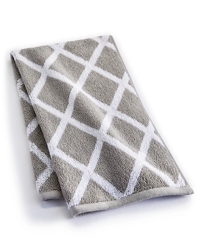 Lauren Ralph Sanders Diamond Cotton Hand Towel, 16" x 30"