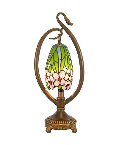 Dale Tiffany Grove Floral Accent Lamp