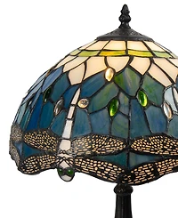 Dale Tiffany Jordan Dragonfly Table Lamp with Usb Port