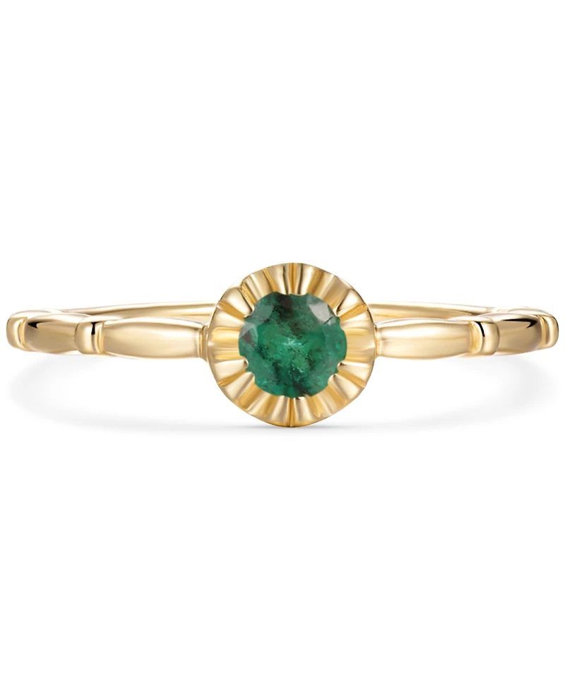 2-Pc. Set Ruby Bridal (1/3 ct. t.w.) 14k Gold-Plated Sterling Silver (Also Emerald & Sapphire)