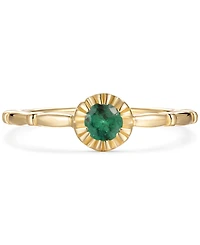 2-Pc. Set Ruby Bridal (1/3 ct. t.w.) 14k Gold-Plated Sterling Silver (Also Emerald & Sapphire)
