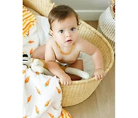 Certified Organic Muslin Four-Layer Reversible All Season Snug Blanket
