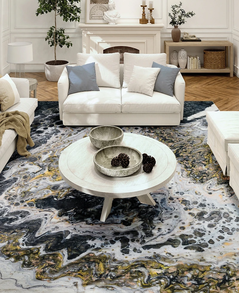 Dalyn Kikiamo KK13 8' x 8' Round Area Rug