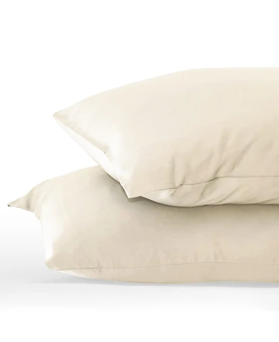 Cariloha Resort 2-Piece Sateen Pillowcase Set | Ocean Mist King Viscose Material Breathable and Cooling Pillowcases for Hot Sleepers