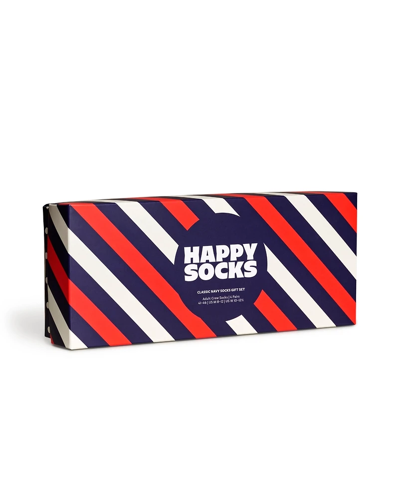 Happy Socks Classic Socks Gift Set, Pack of 4