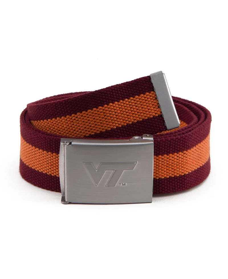 Men's Virginia Tech Hokies Fabric Belt
