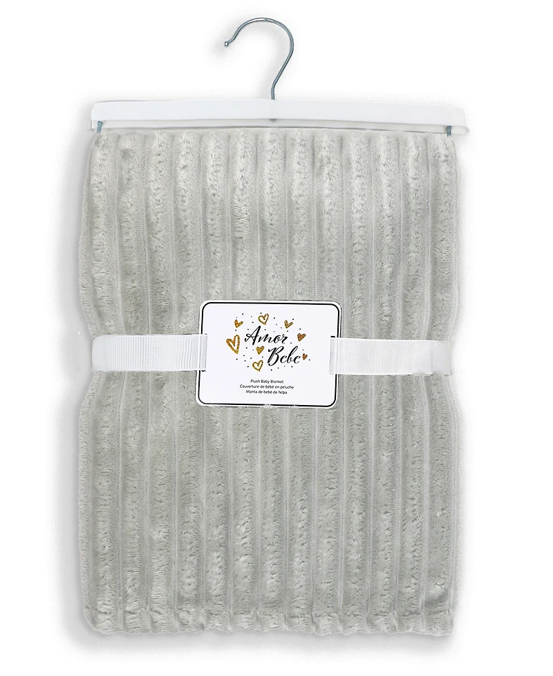 Jesse & Lulu Baby Boys Striped Blankets, 5 Piece Set