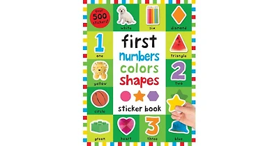First 100 Stickers- First Numbers, Colors, Shapes by Roger Priddy