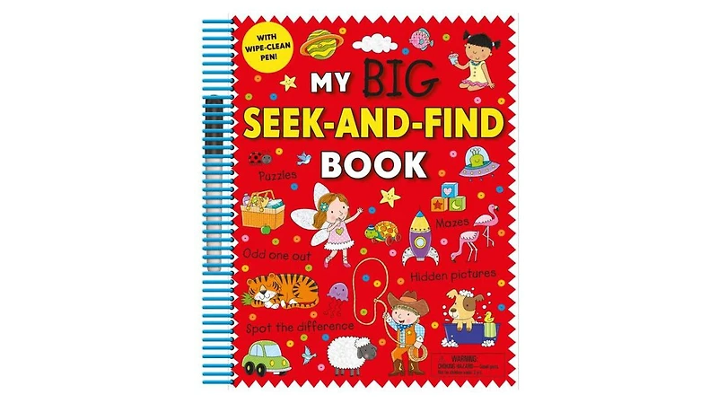 My Big Seek-and-Find Book- with wipe-clean pen by Roger Priddy
