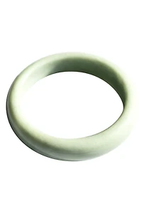 Tennis — Opaque green jade bangle