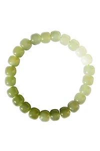 seree Ombre — Beaded jade bracelet