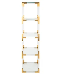 Safavieh Hayley 62" Acrylic Bookshelf