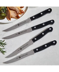 Zwilling Twin Gourmet Steak Knives, Triple Riveted Set of 4