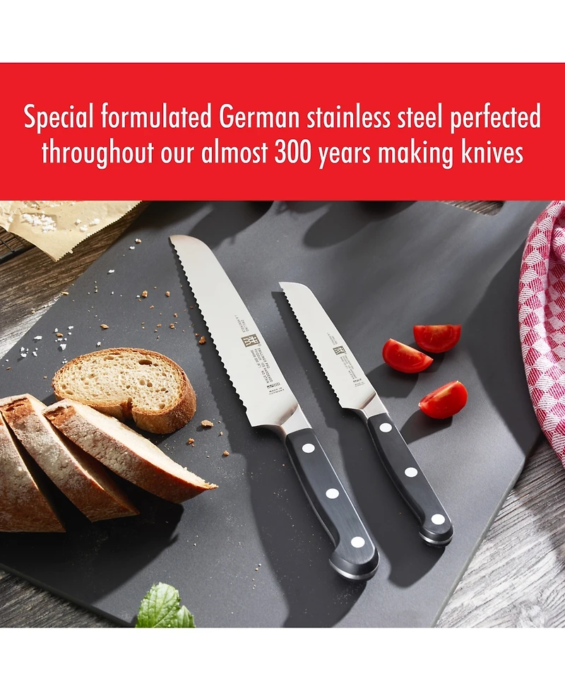 Zwilling Pro 5" Serrated Utility Knife