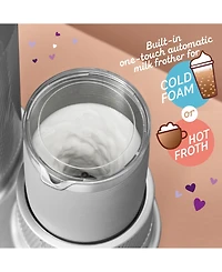 Mr. Coffee 4-in-1 Single-Serve Latte Lux, Iced Hot Coffee Maker with Milk Frother