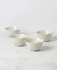 Lenox French Perle Fruit Bowls, Set Of 4