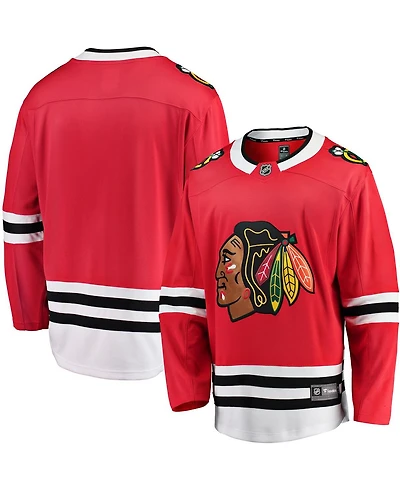 Men's Fanatics Red Chicago Blackhawks Breakaway Home Jersey