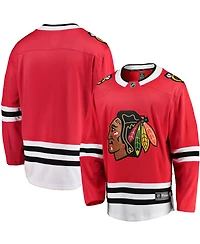 Men's Fanatics Red Chicago Blackhawks Breakaway Home Jersey