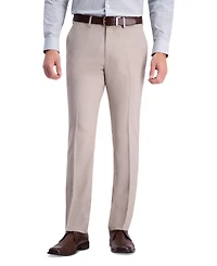 Kenneth Cole Reaction Men's Slim-Fit Stretch Check Dress Pants