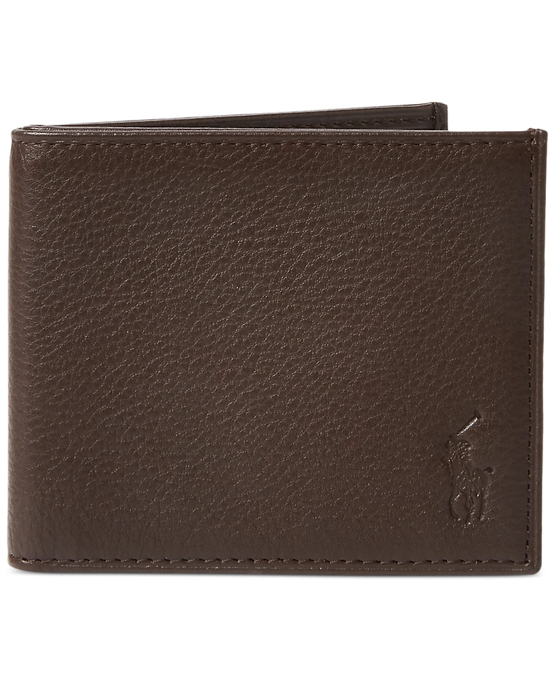 Polo Ralph Lauren Men's Pebbled Leather Billfold