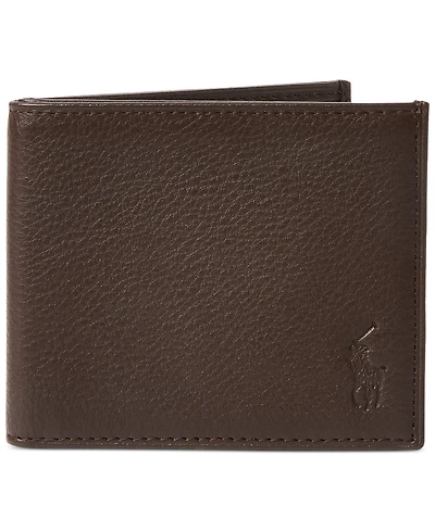 Polo Ralph Lauren Men's Pebbled Leather Billfold