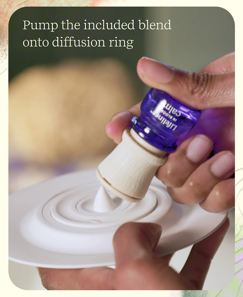Lifelines Bath Diffuser Plus Essential Oil Blend, Set - 2 Pack
