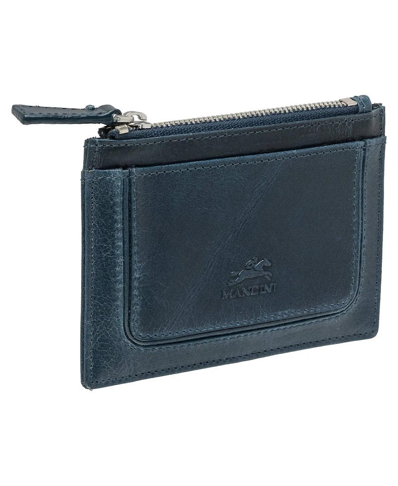 Mancini South Beach Rfid Secure Card Case and Coin Pocket