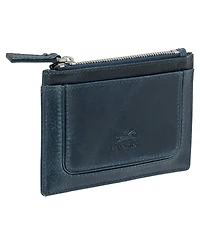 Mancini South Beach Rfid Secure Card Case and Coin Pocket