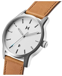 Mvmt Men's Classic Ii Tan Leather Strap Watch 44mm
