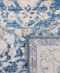 Safavieh Brentwood BNT896 Navy and Creme 5'3" x 7'6" Area Rug