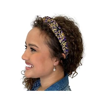 Women's All That Glitters Headband - Purple + Gold