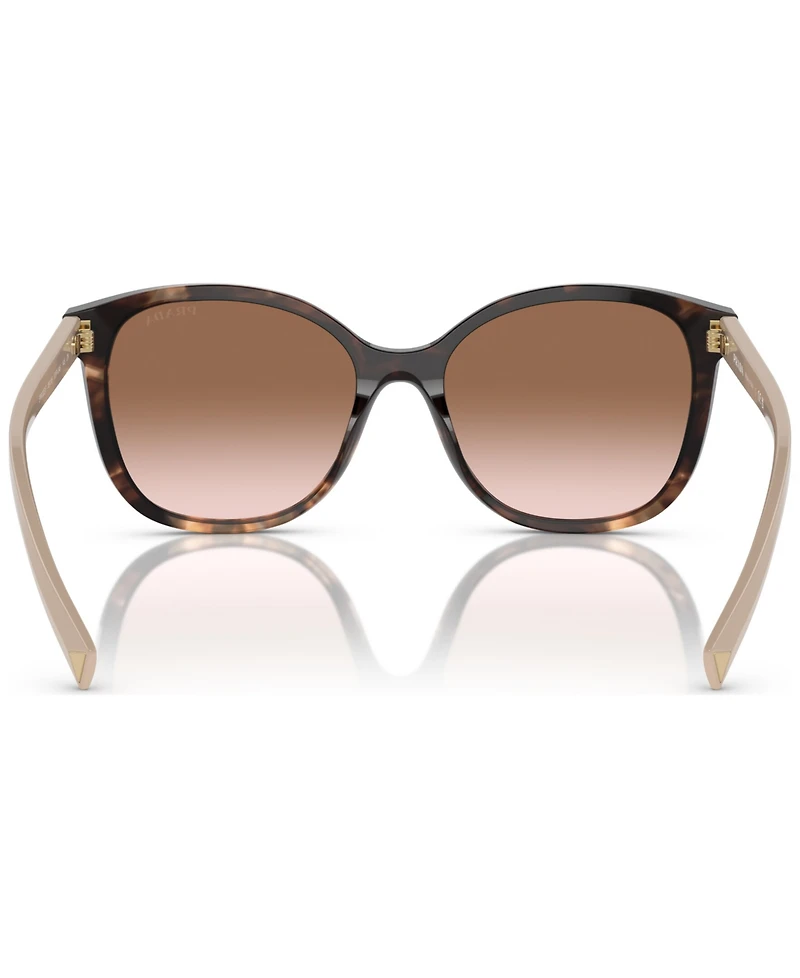 Prada Low Bridge Square Women's Sunglasses, Pr 22ZSF