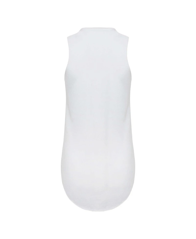 Women's Sportiqe White Miami Heat 2023 Nba Finals Janie Tri-Blend Tank Top