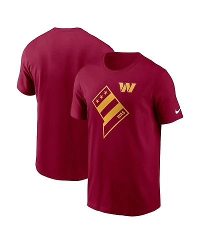 Men's Nike Burgundy Washington Commanders Local Essential T-shirt