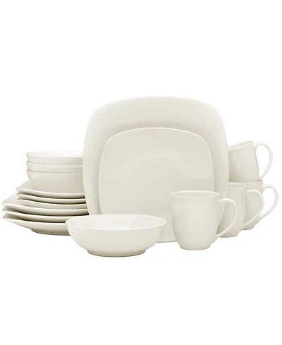 Noritake Colorwave Naked Square 16 Pc. Dinnerware Set, Service for 4