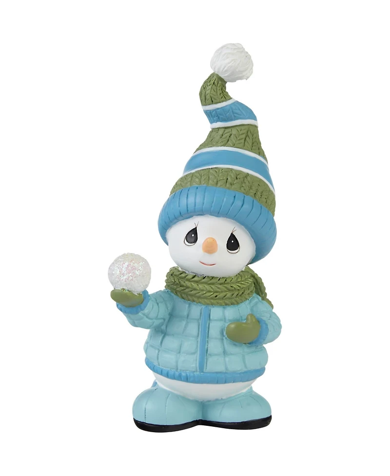 Precious Moments Snow Much Fun Resin Mini Figurine