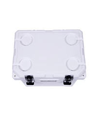 Camp-zero 20 | 21 Qt. Premium Cooler with 4 Molded-In Cup Holders and Folding Aluminum Comfort Grip Handle