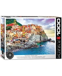 Eurographics Incorporated Manarola, Cinque-Terre Mediterranean Oasis, Italy Jigsaw Puzzle, 1000 Pieces