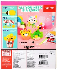 Klutz Mini Pom-Pom Food Animals Set