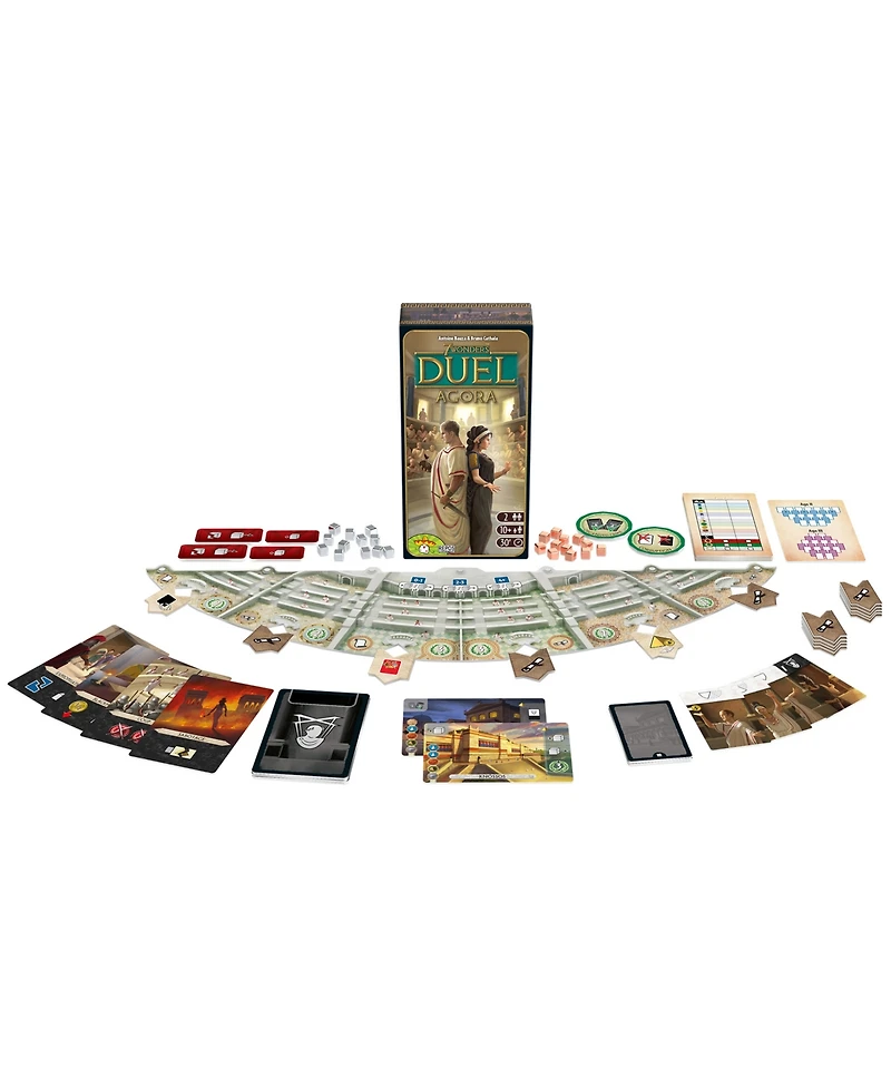 Repos Production 7 Wonders Duel Agora Expansion