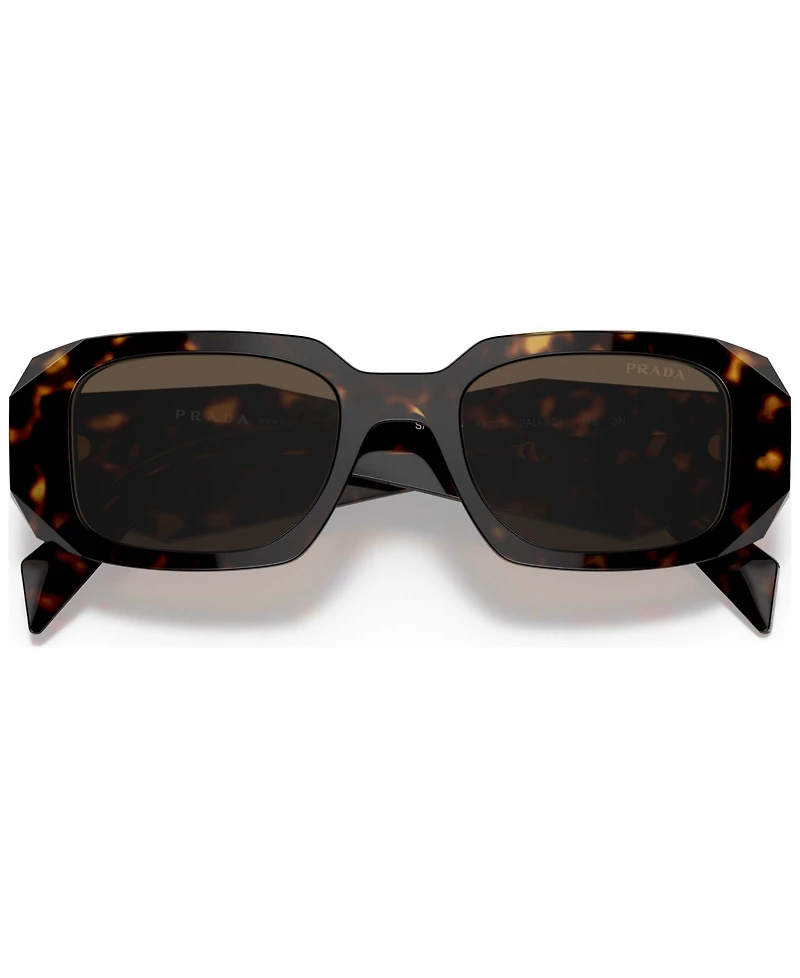 Prada Women's Symbole Rectangular Sunglasses, PR17WS