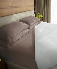 Cariloha Classic 4-Piece Twill Sheet Set | Beach Linen | Queen | Viscose Material |Extra soft, Cooling for Hot Sleepers, Corner Bands
