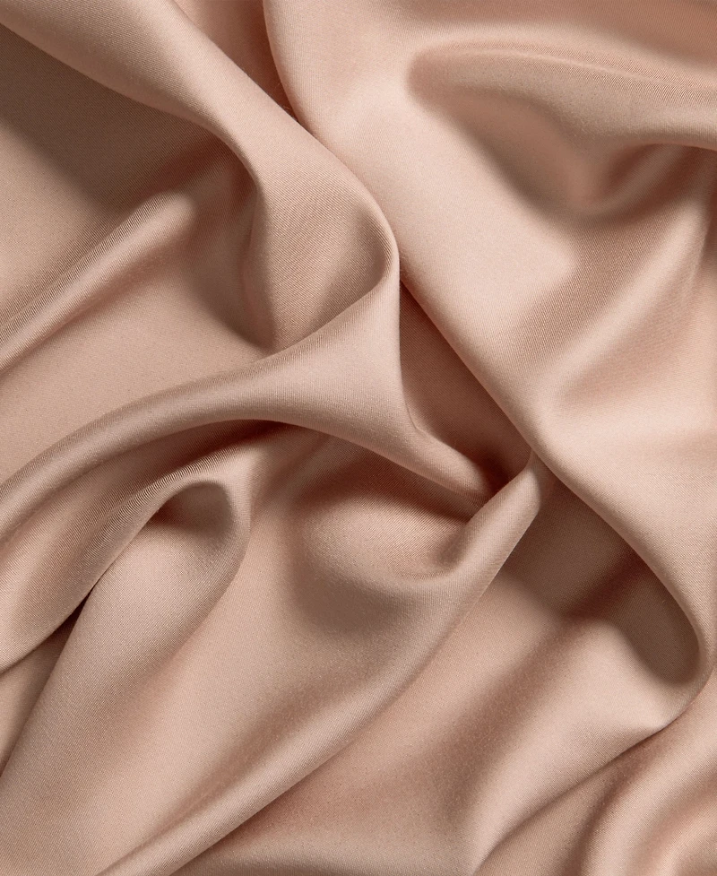 Cariloha Resort 4-Piece Sateen Sheet Set | Onyx Queen Viscose Material Thermal-Regulating, Extra Soft Cooling Sheets