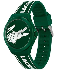 Lacoste Unisex Neocroc Green Silicone Strap Watch 42mm
