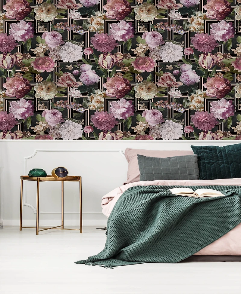 Transform Bouquet Peel and Stick Wallpaper